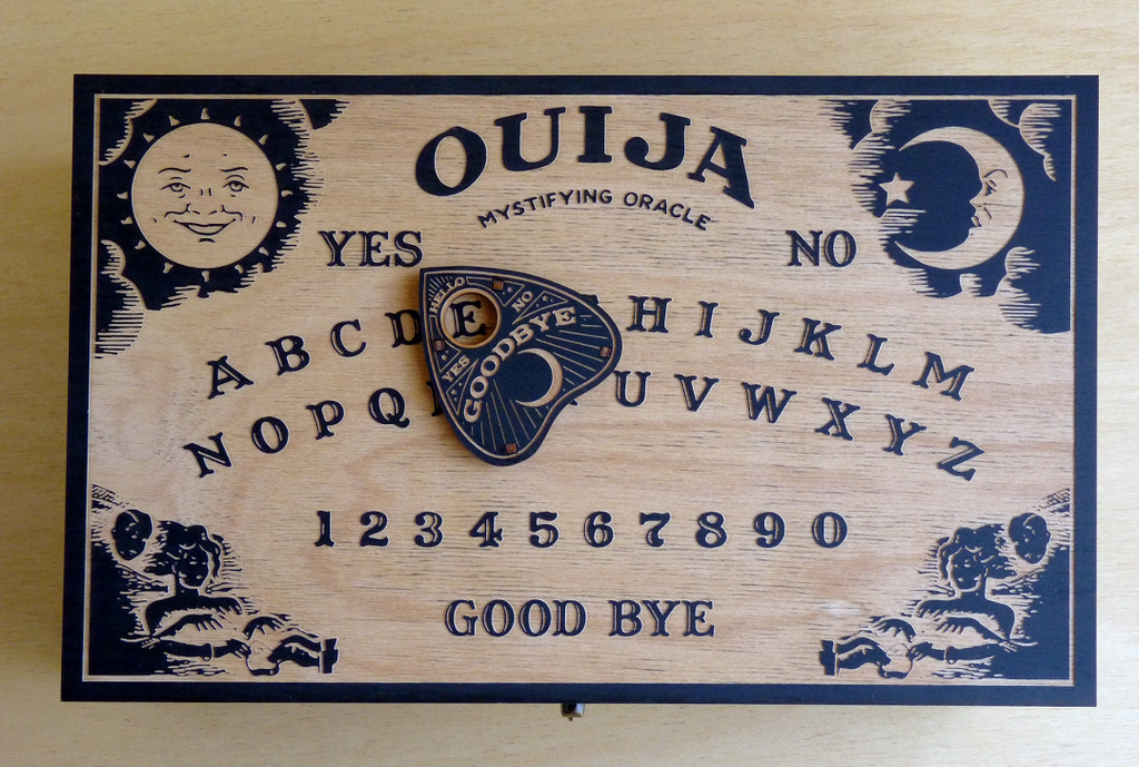 OUIJA BOARD STORAGE BOX/JARS