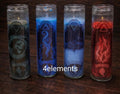 4PK GODDESS 7DAY RITUAL CANDLES SET