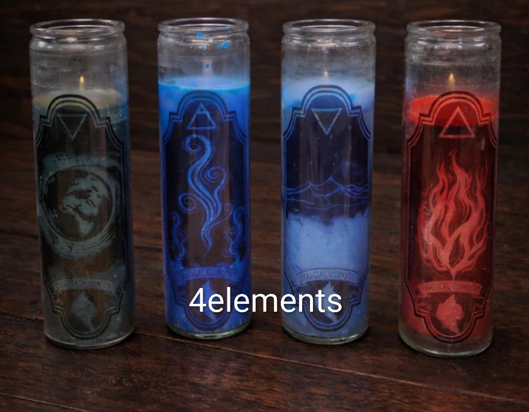 4PK GODDESS 7DAY RITUAL CANDLES SET