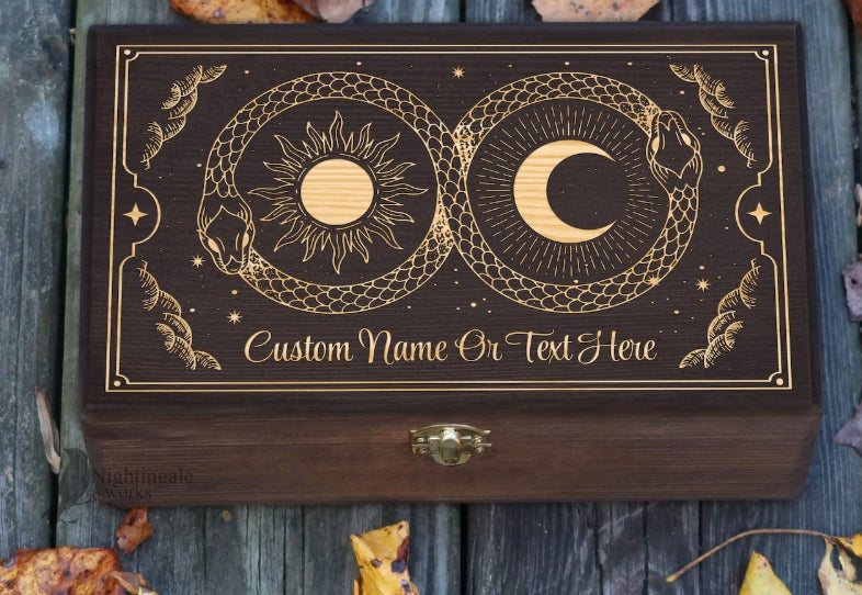 Handmade Tarot Card Box