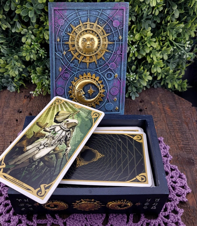 Handmade Tarot Card Box